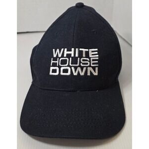 Headmaster White‎ House Down Movie Promo Hat OSFA Black Good 2013 Film Hat